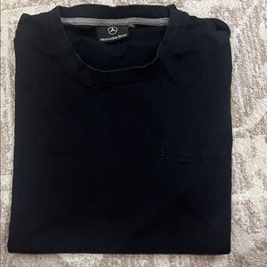 Mercedes-Benz Black Logo Crewneck T-Shirt